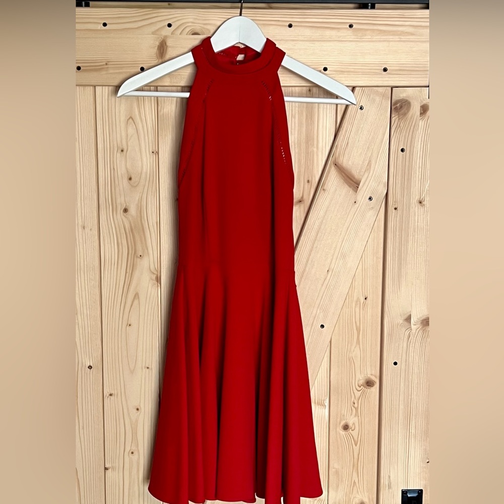 Red dress